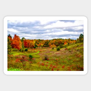 "Autumn Valley" Sticker